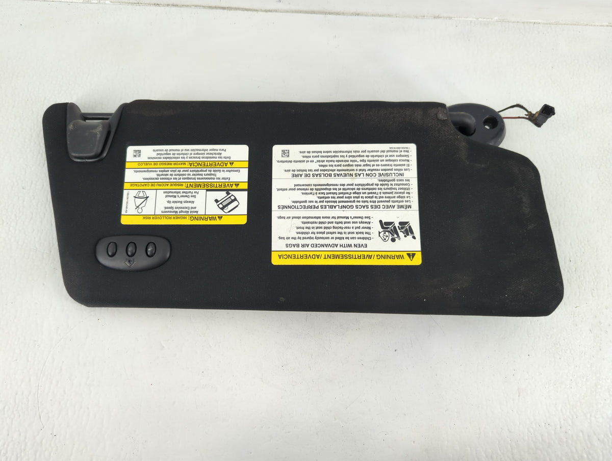2016-2019 Ford Explorer Sun Visor Shade Replacement Driver Left Mirror Fits Fits 2016 2017 2018 2019 OEM Used Auto Parts - O