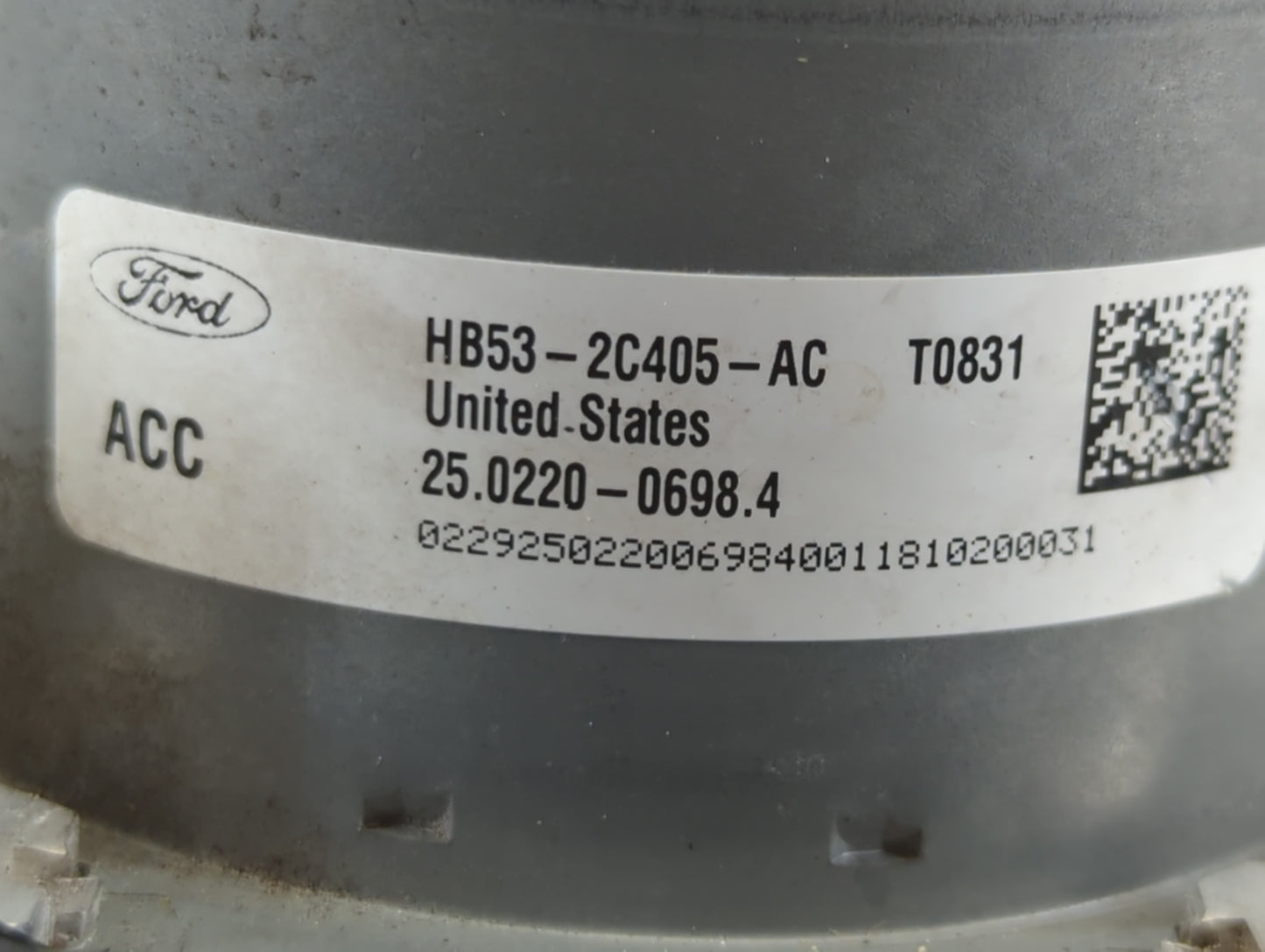 2016-2019 Ford Explorer Anti-Lock Brake ABS Pump Module Actuator OEM P/N:HB53-2C405-AC Fits Fits 2016 2017 2018 2019 OEM Use
