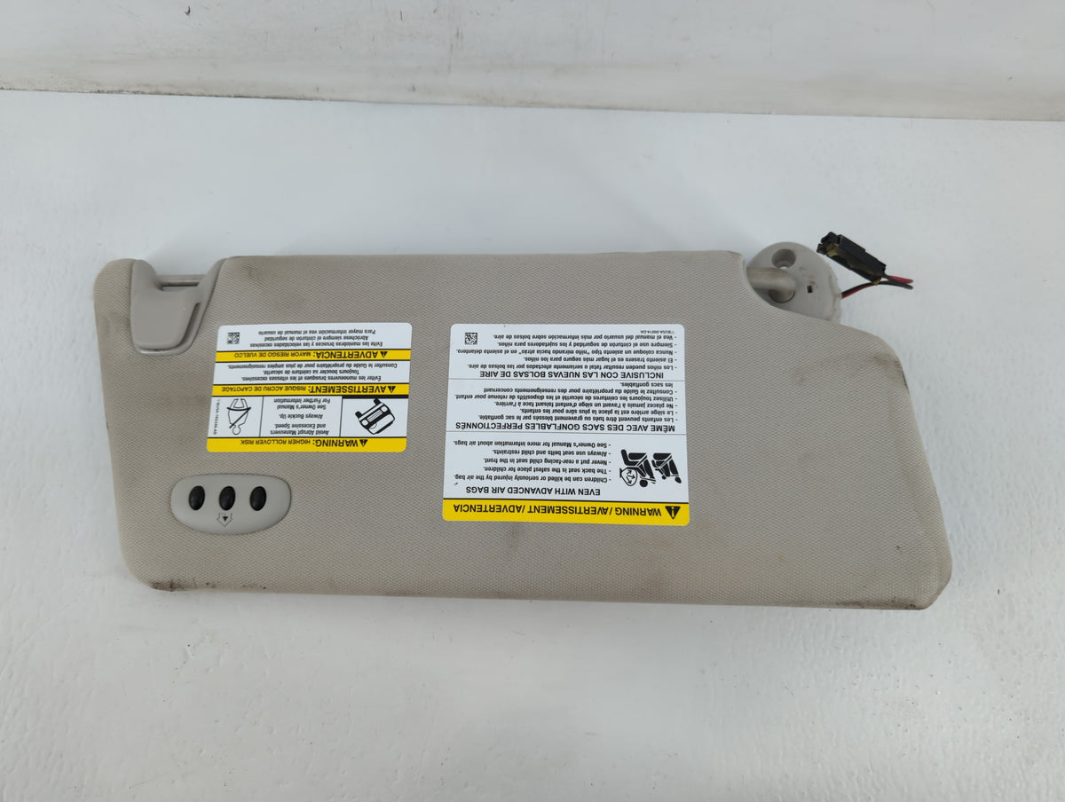 2016-2019 Ford Explorer Sun Visor Shade Replacement Driver Left Mirror Fits Fits 2016 2017 2018 2019 OEM Used Auto Parts - O