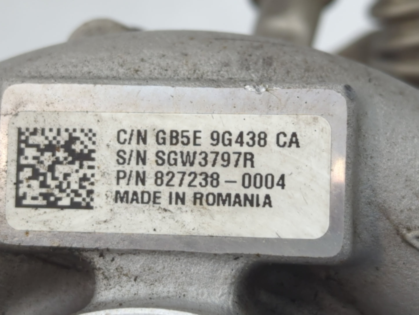 2016 Ford Explorer Turbocharger Turbo Charger Super Charger Supercharger 805312 - Oemusedautoparts1.com