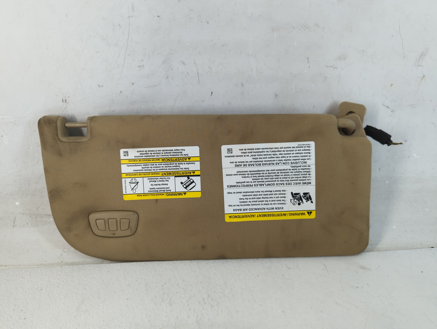 2015-2017 Ford F-150 Sun Visor Shade Replacement Driver Left Mirror Fits Fits 2015 2016 2017 OEM Used Auto Parts - Oemusedau