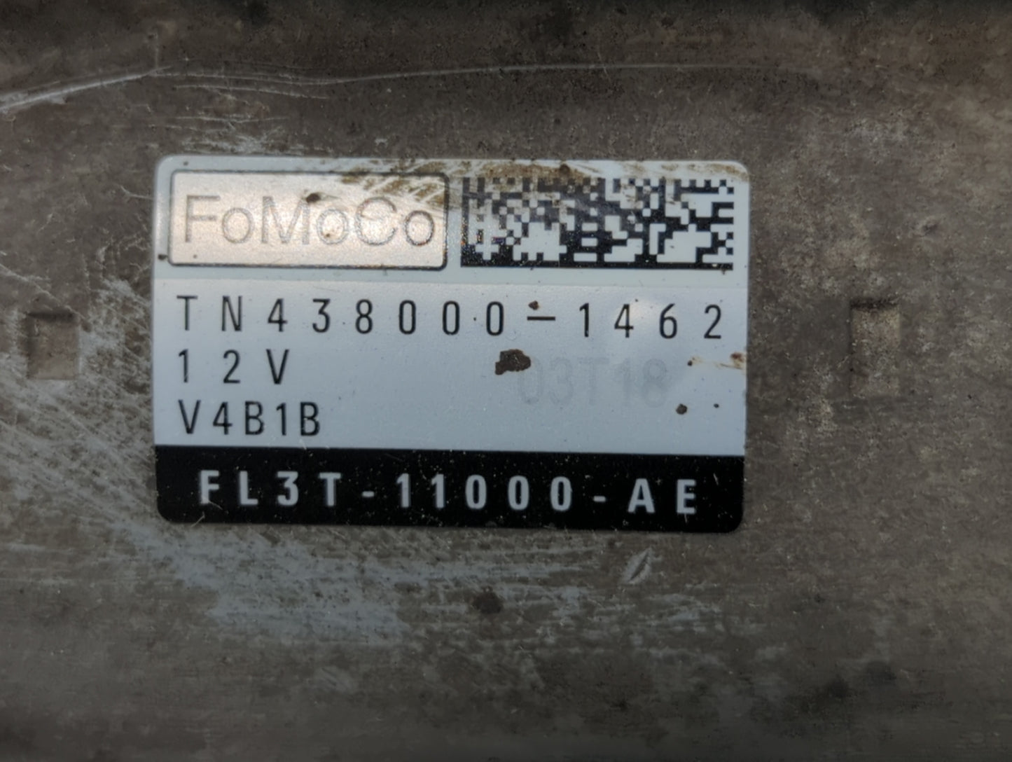 2015-2020 Ford F-150 Car Starter Motor Solenoid OEM P/N:FL3T-11000-AE Fits Fits 2015 2016 2017 2018 2019 2020 OEM Used Auto