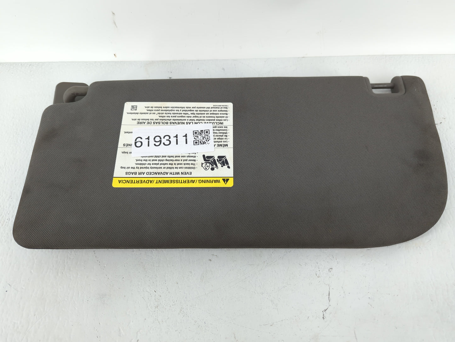 2015-2017 Ford F-150 Sun Visor Shade Replacement Passenger Right Mirror Fits Fits 2015 2016 2017 OEM Used Auto Parts - Oemus