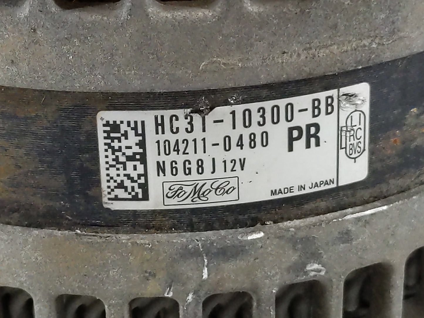 2013-2016 Ford F-250 Super Duty Alternator Replacement Generator Charging Assembly Engine OEM P/N:104211-0480 HC3T-10300-BB