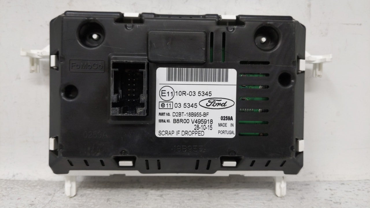 2014-2017 Ford Fiesta Information Display Screen - Oemusedautoparts1.com