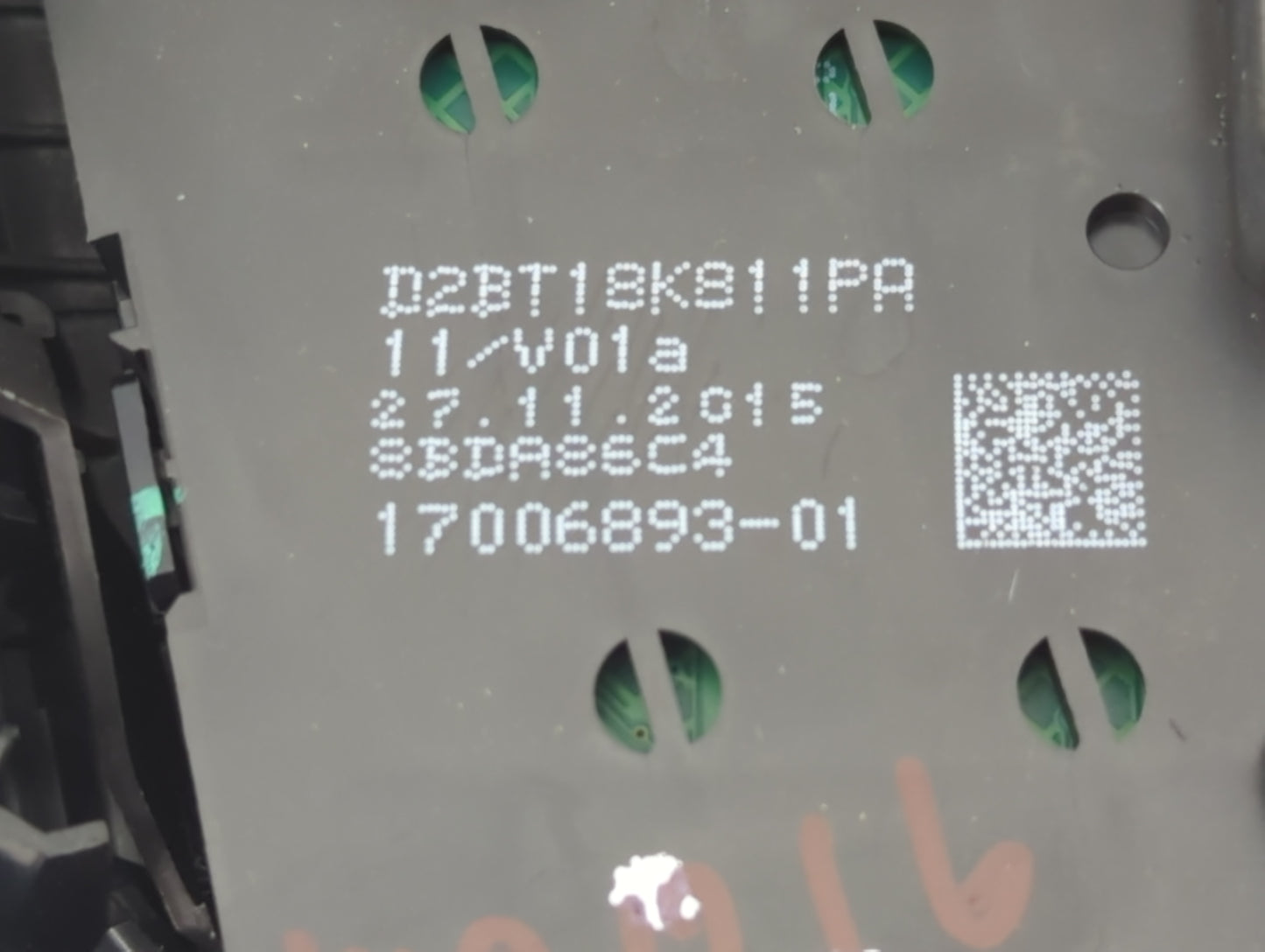 2015-2019 Ford Fiesta Radio Control Panel 1291061 - Oemusedautoparts1.com