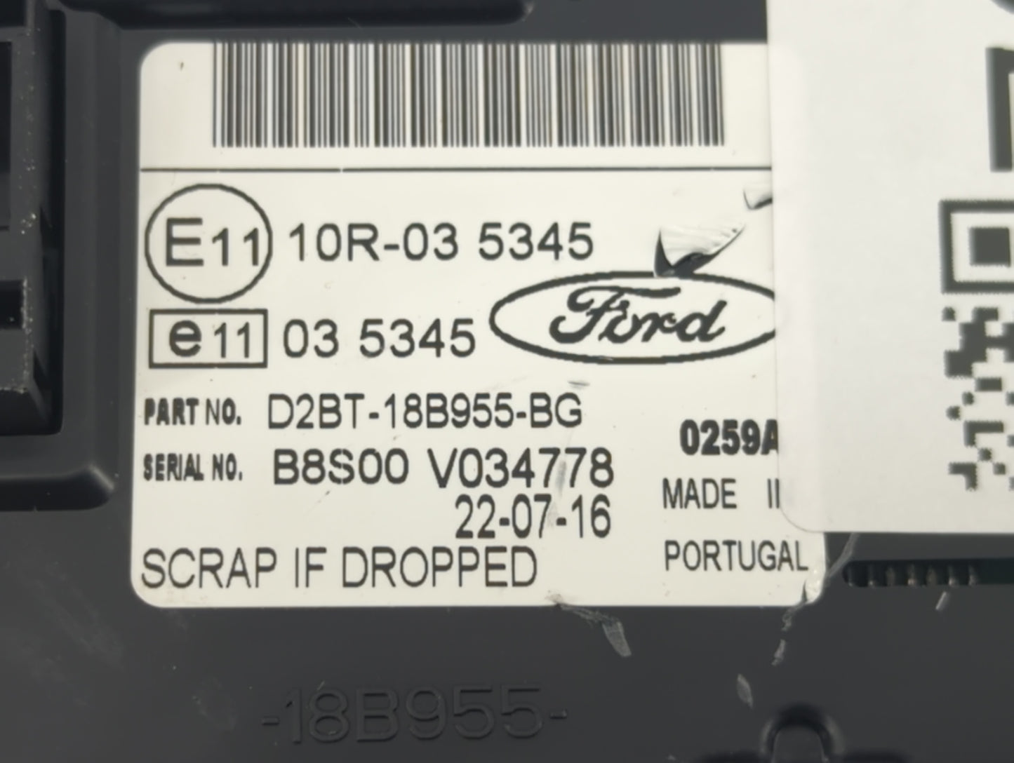 2014-2017 Ford Fiesta Information Display Screen - Oemusedautoparts1.com