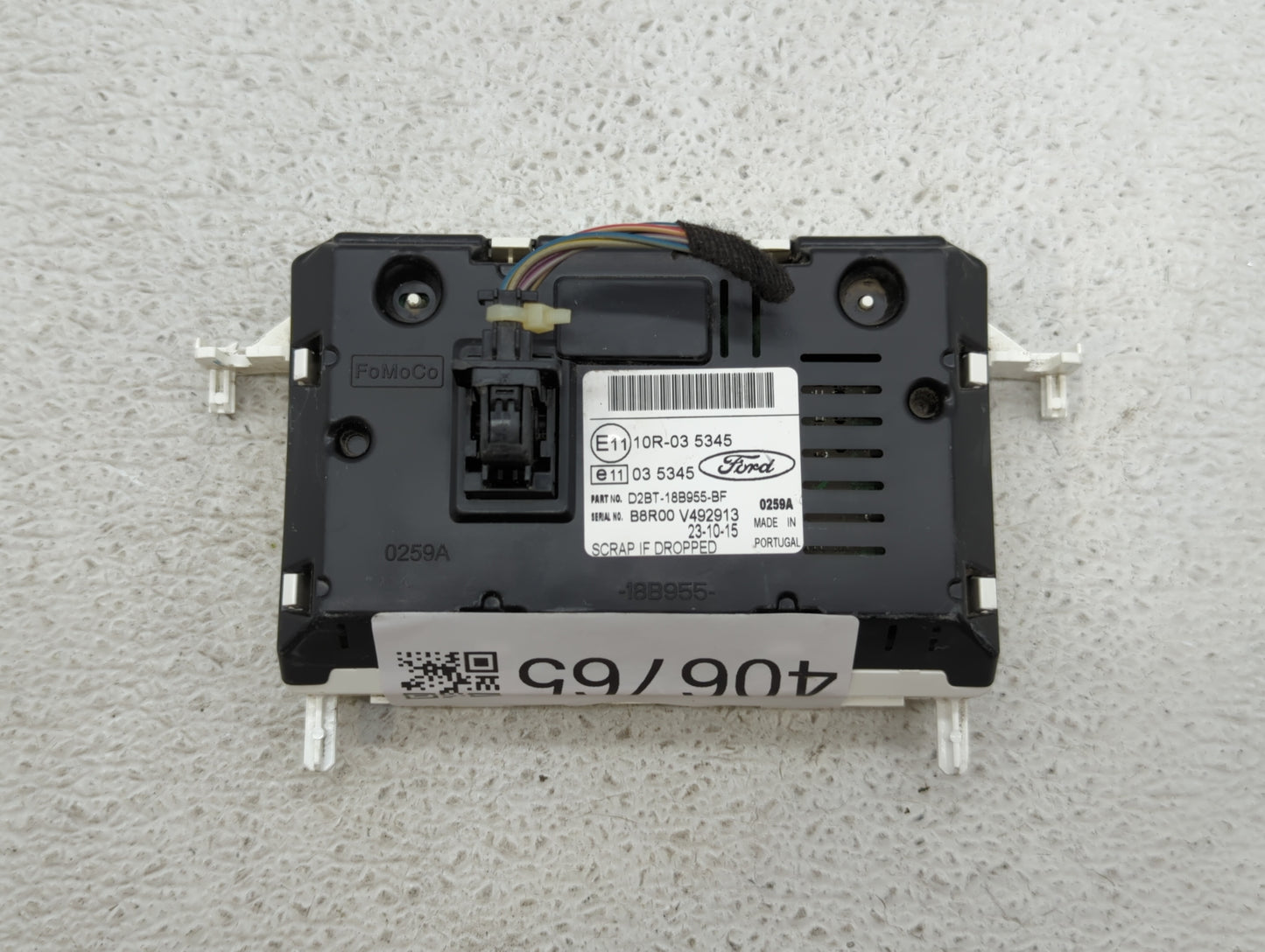 2014-2017 Ford Fiesta Information Display Screen - Oemusedautoparts1.com