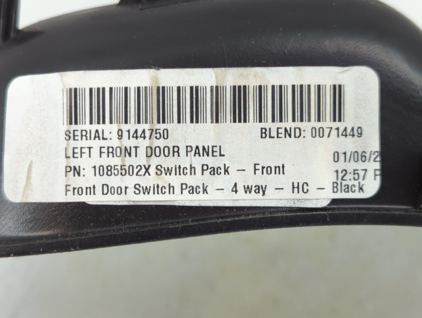 2012-2018 Ford Focus Master Power Window Switch Replacement Driver Side Left P/N:9144750 1085502X Fits OEM Used Auto Parts -