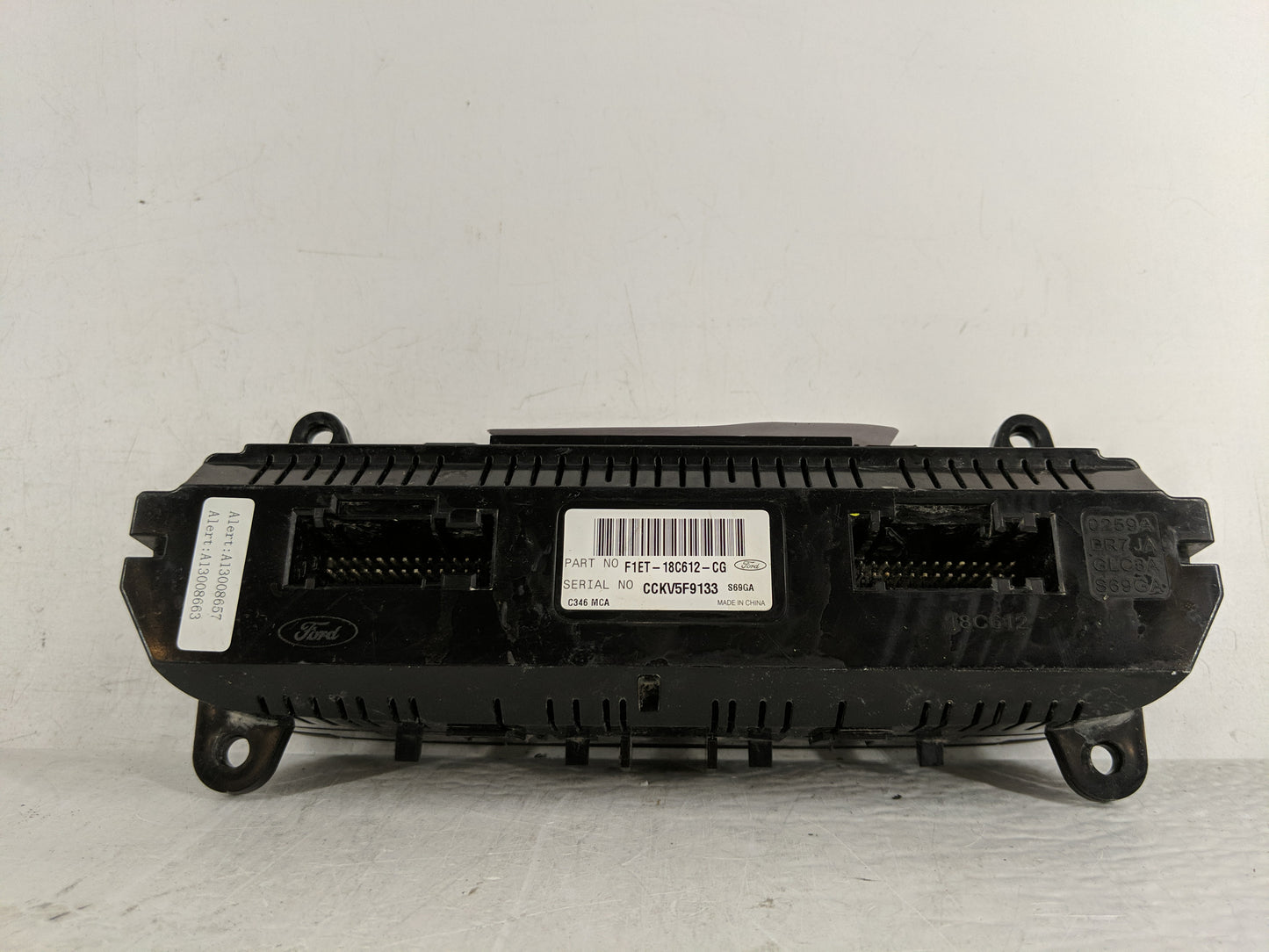 2015-2018 Ford Focus Climate Control Module Temperature AC/Heater Replacement P/N:F1ET-18C612-CG Fits Fits 2015 2016 2017 20