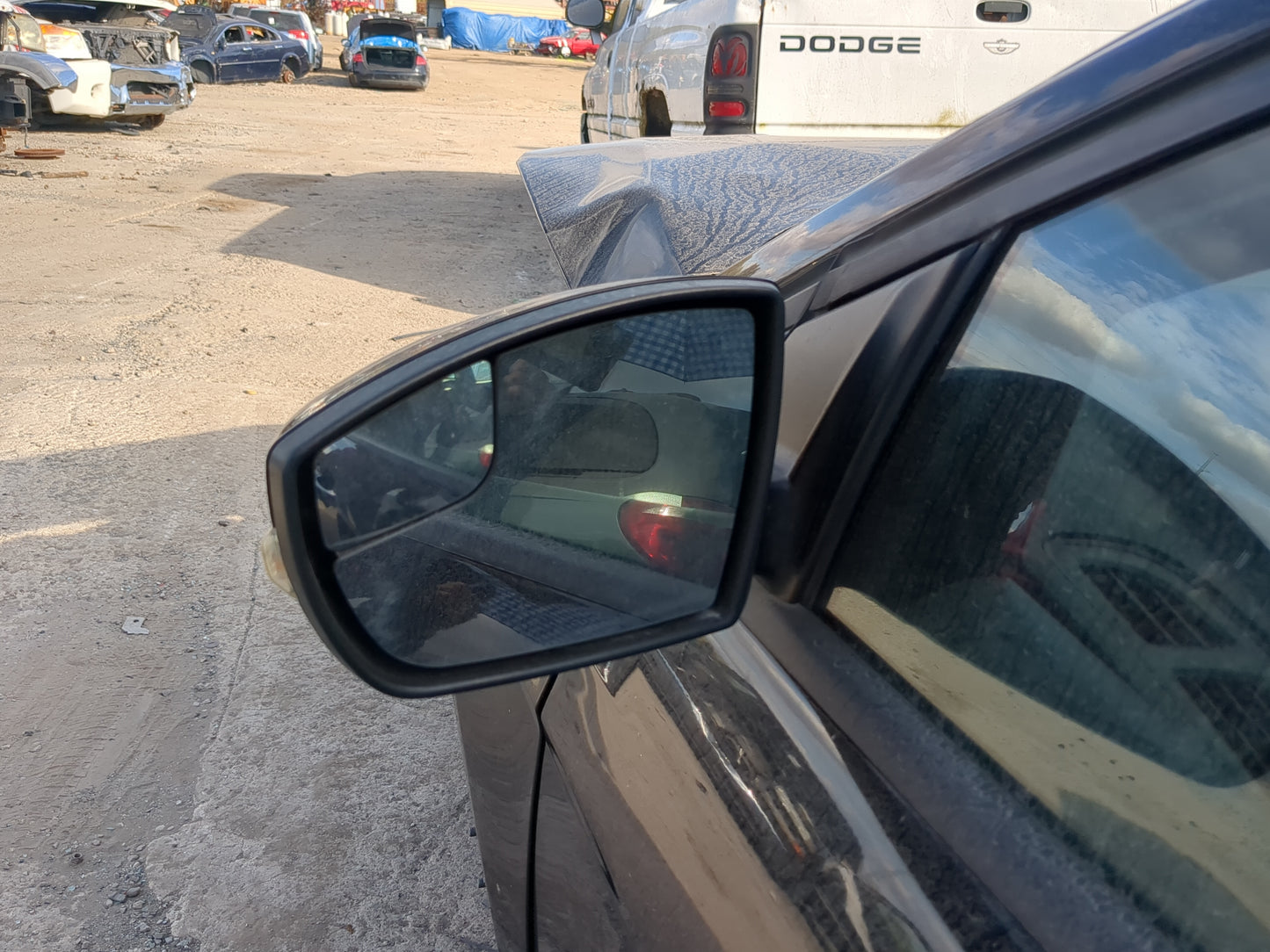 2015-2018 Ford Focus Driver Side View Mirror - Left Door Mirror OEM Used - Oemusedautoparts1.com