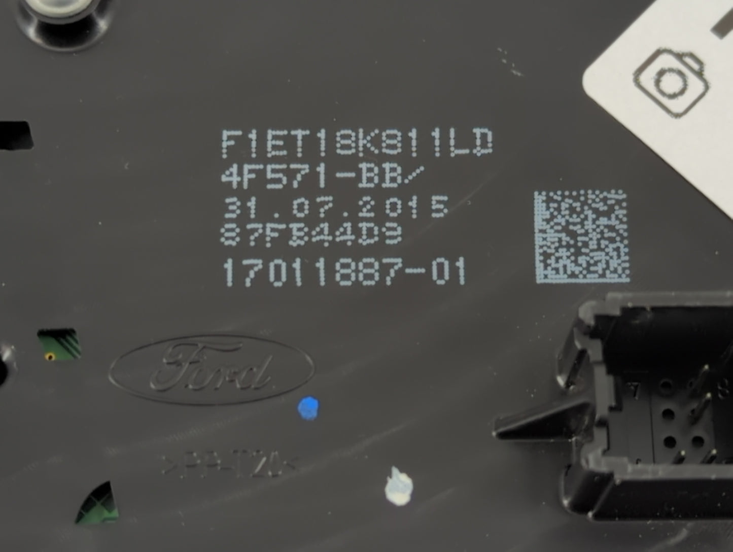 2015-2018 Ford Focus Radio AM FM Cd Player Receiver Replacement P/N:F1ET18K811LD Fits Fits 2015 2016 2017 2018 2019 OEM Used