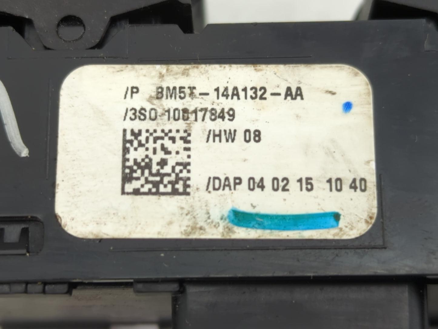2012-2018 Ford Focus Master Power Window Switch Replacement Driver Side Left P/N:BM5T-14A132-AA Fits OEM Used Auto Parts - O