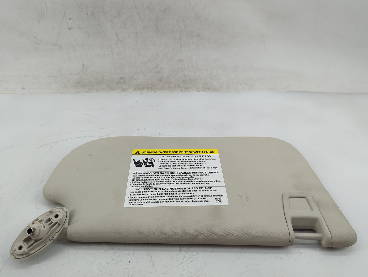 2015 Ford Focus Sun Visor Shade Replacement Driver Left Mirror Fits OEM Used Auto Parts - Oemusedautoparts1.com