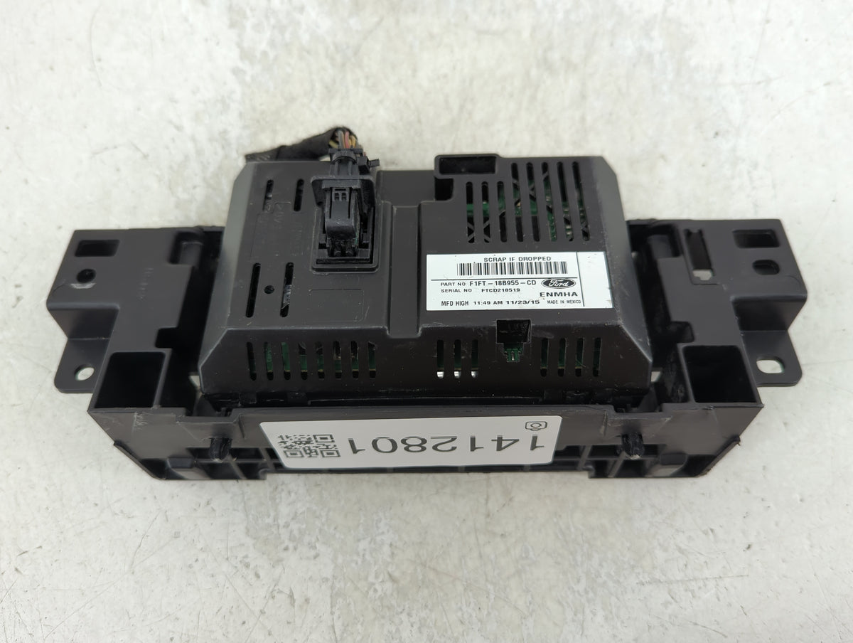 2015-2018 Ford Focus Information Radio Display Screen 1412801 - Oemusedautoparts1.com