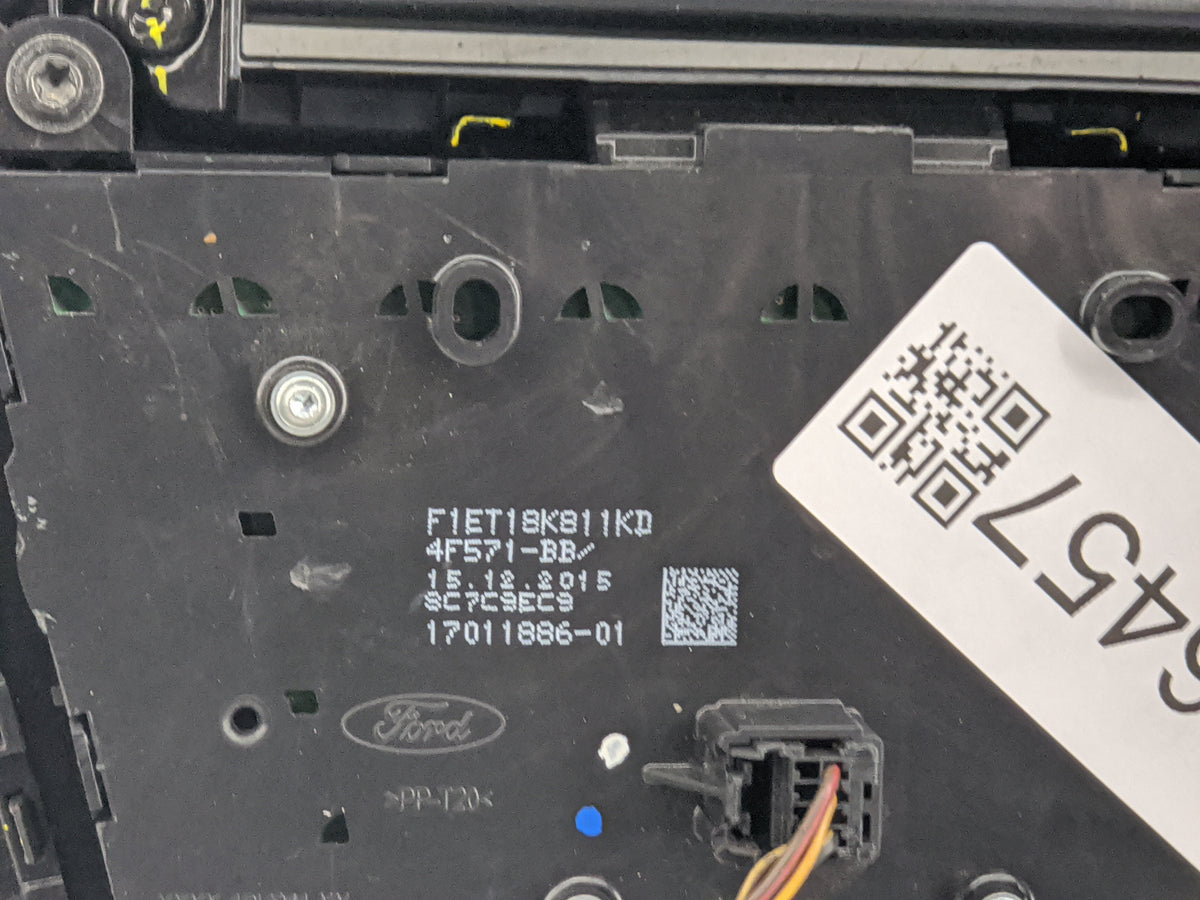 2015-2018 Ford Focus Radio Control Panel 1506457 - Oemusedautoparts1.com