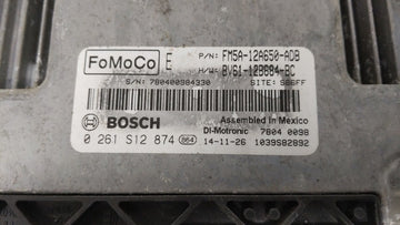 2014-2016 Ford Focus PCM Engine Control Computer ECU ECM PCU OEM P/N:FM5A-12A650-ADB BV61-12B684-BC Fits Fits 2014 2015 2016 OEM Used Auto Parts