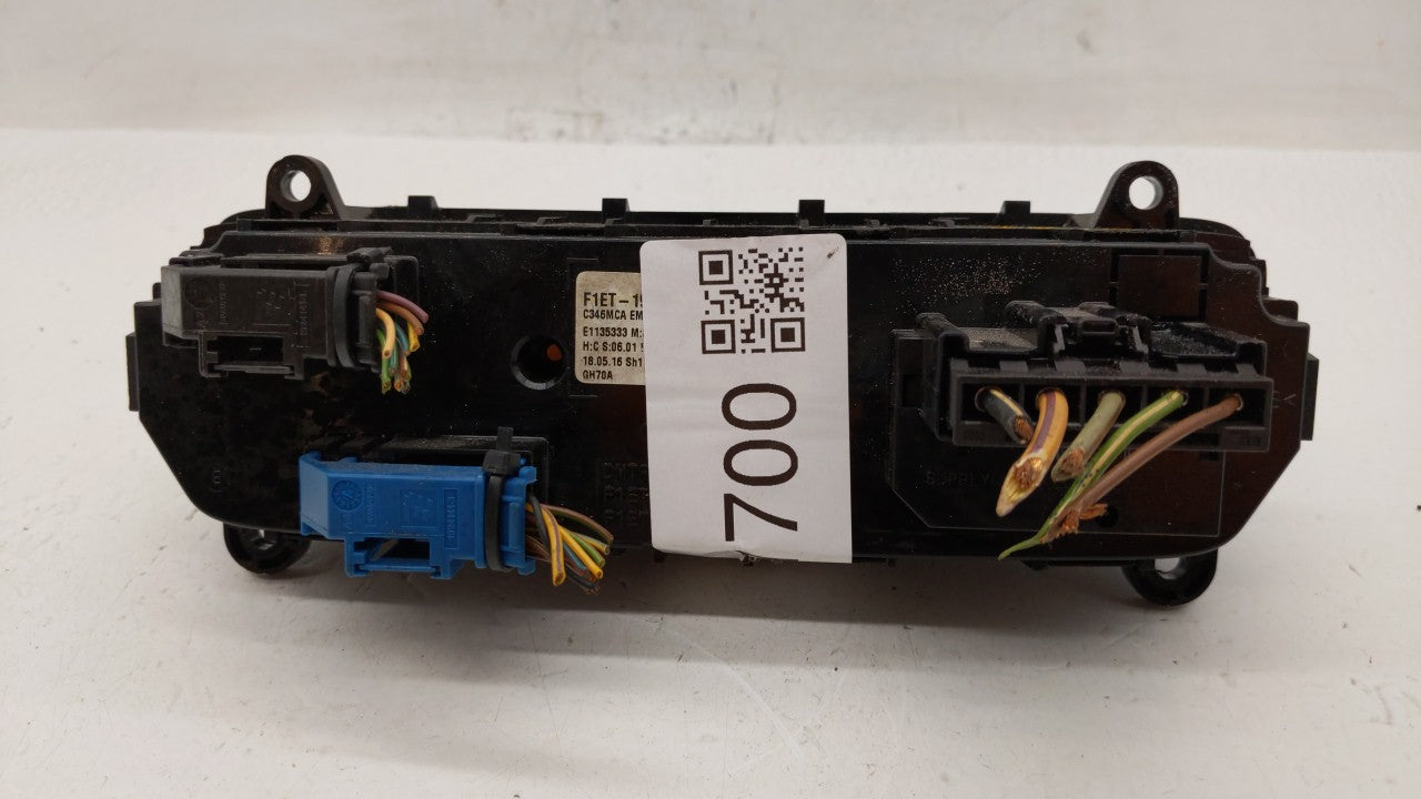 2015-2018 Ford Focus Climate Control Module Temperature AC/Heater Replacement P/N:F1ET-19980-LJ F1ET-19980-JF Fits OEM Used