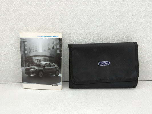 2016 Ford Focus Owners Manual Book Guide OEM Used Auto Parts