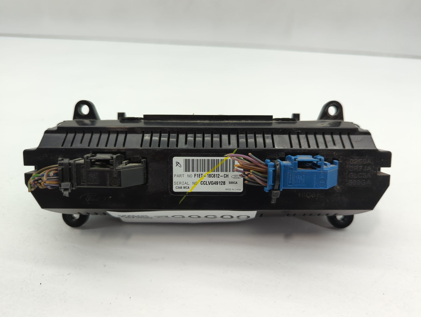 2015-2018 Ford Focus Climate Control Module Temperature AC/Heater Replacement P/N:F1ET-18C612-CH Fits Fits 2015 2016 2017 20