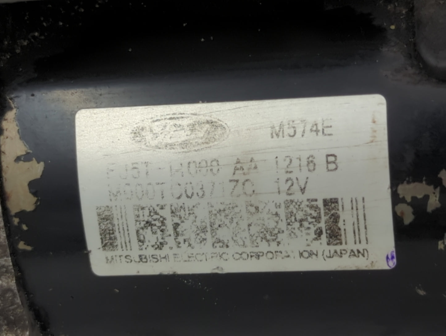 2012-2018 Ford Focus Car Starter Motor Solenoid OEM P/N:M000TC0371ZC FJ5T-11000-AA Fits OEM Used Auto Parts - Oemusedautopar