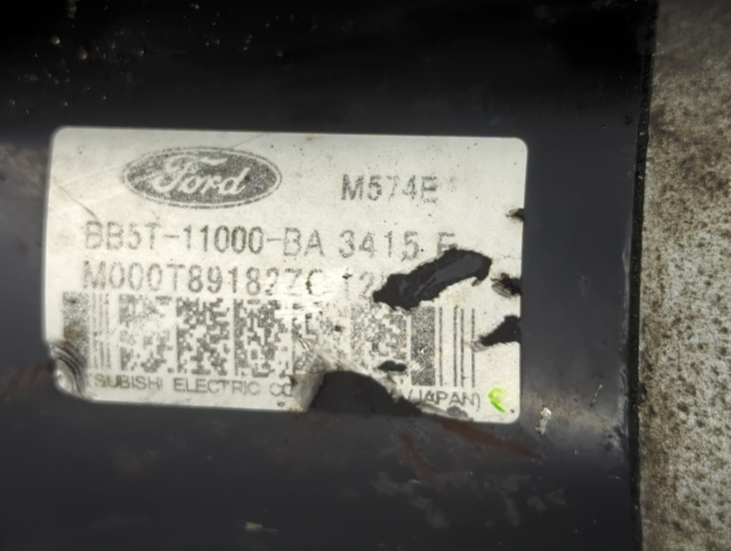 2012-2018 Ford Focus Car Starter Motor Solenoid OEM P/N:M000T89182ZC BB5T-11000-BA Fits OEM Used Auto Parts - Oemusedautopar