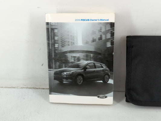 2016 Ford Focus Owners Manual Book Guide P/N:GM5J 19A321 AA OEM Used Auto Parts