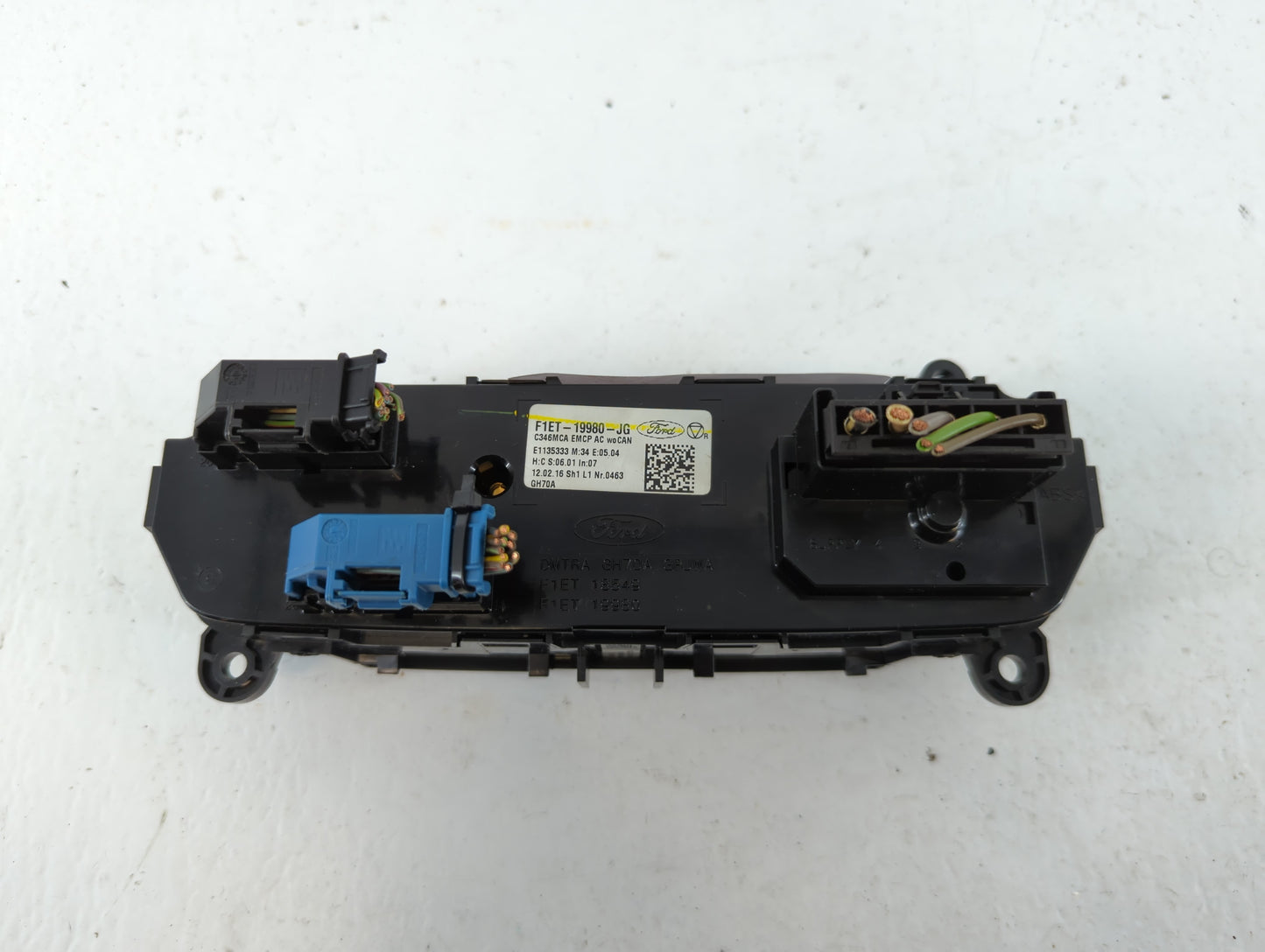 2015-2018 Ford Focus Climate Control Module Temperature AC/Heater Replacement P/N:F1ET-19980-JG Fits Fits 2015 2016 2017 201
