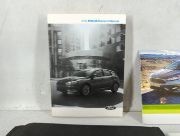 2016 Ford Focus Owners Manual Book Guide P/N:F-650/750 OEM Used Auto Parts