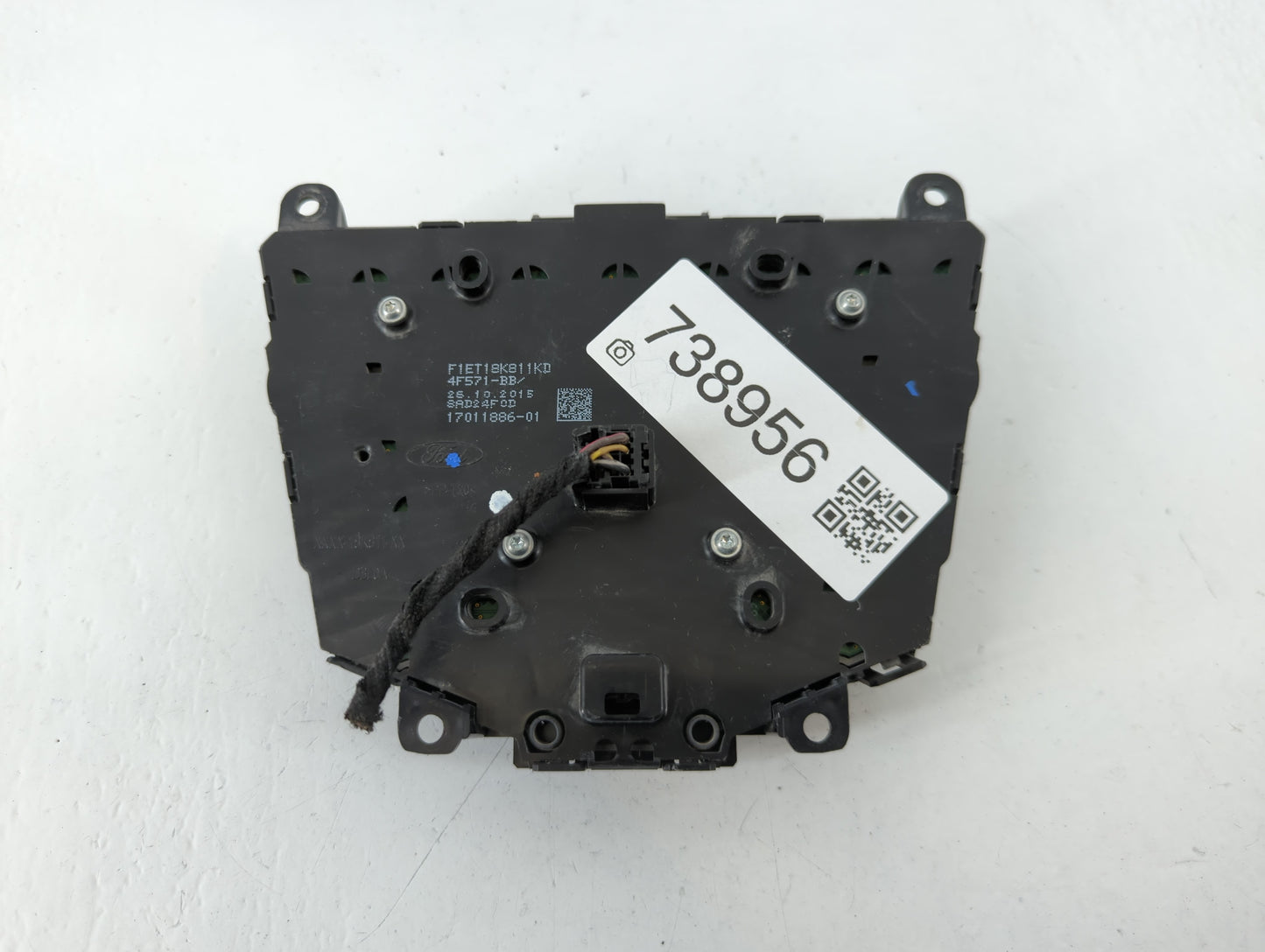 2015-2018 Ford Focus Climate Control Module Temperature AC/Heater Replacement P/N:F1ET18K811KD Fits Fits 2015 2016 2017 2018