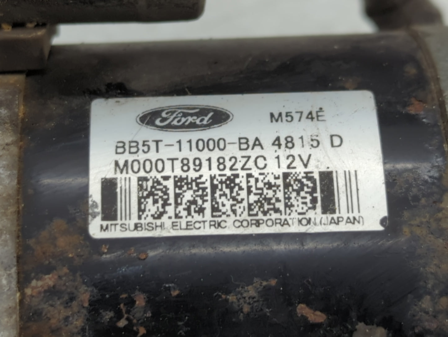 2012-2018 Ford Focus Car Starter Motor Solenoid OEM P/N:M000T89182ZC BB5T-11000-BA Fits OEM Used Auto Parts - Oemusedautopar