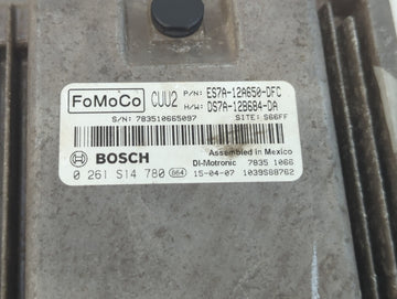 2014-2016 Ford Fusion PCM Engine Control Computer ECU ECM PCU OEM P/N:DS7A-12B684-DA ES7A-12A650-DFC Fits Fits 2014 2015 2016 OEM Used Auto Parts