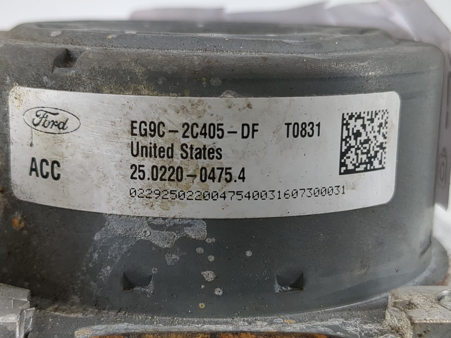 2014-2016 Ford Fusion ABS Pump Control Module Replacement P/N:EG9C-2C405-DF Fits Fits 2014 2015 2016 OEM Used Auto Parts - O