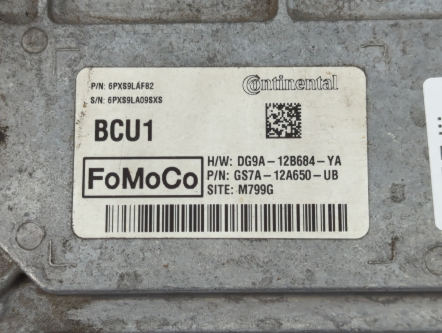 2014-2016 Ford Fusion PCM Engine Control Computer ECU ECM PCU OEM P/N:DG9A-12B684-YA Fits Fits 2014 2015 2016 OEM Used Auto