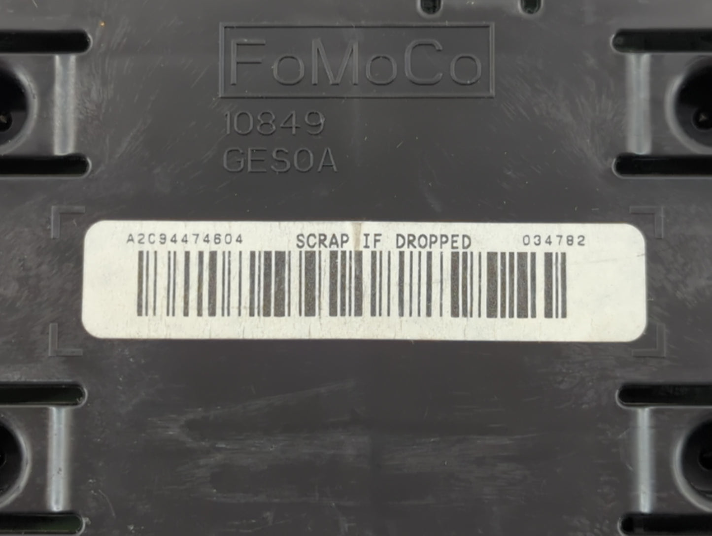 2016 Ford Fusion Instrument Cluster Speedometer Gauges P/N:10849 GES0A Fits OEM Used Auto Parts - Oemusedautoparts1.com