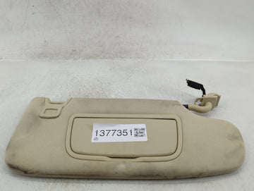 2015-2016 Ford Fusion Sun Visor Shade Replacement Passenger Right Mirror Fits Fits 2015 2016 OEM Used Auto Parts