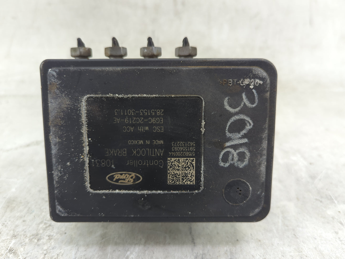 2014-2016 Ford Fusion ABS Pump Control Module Replacement P/N:EG9C-2C405-DF Fits Fits 2014 2015 2016 OEM Used Auto Parts - O