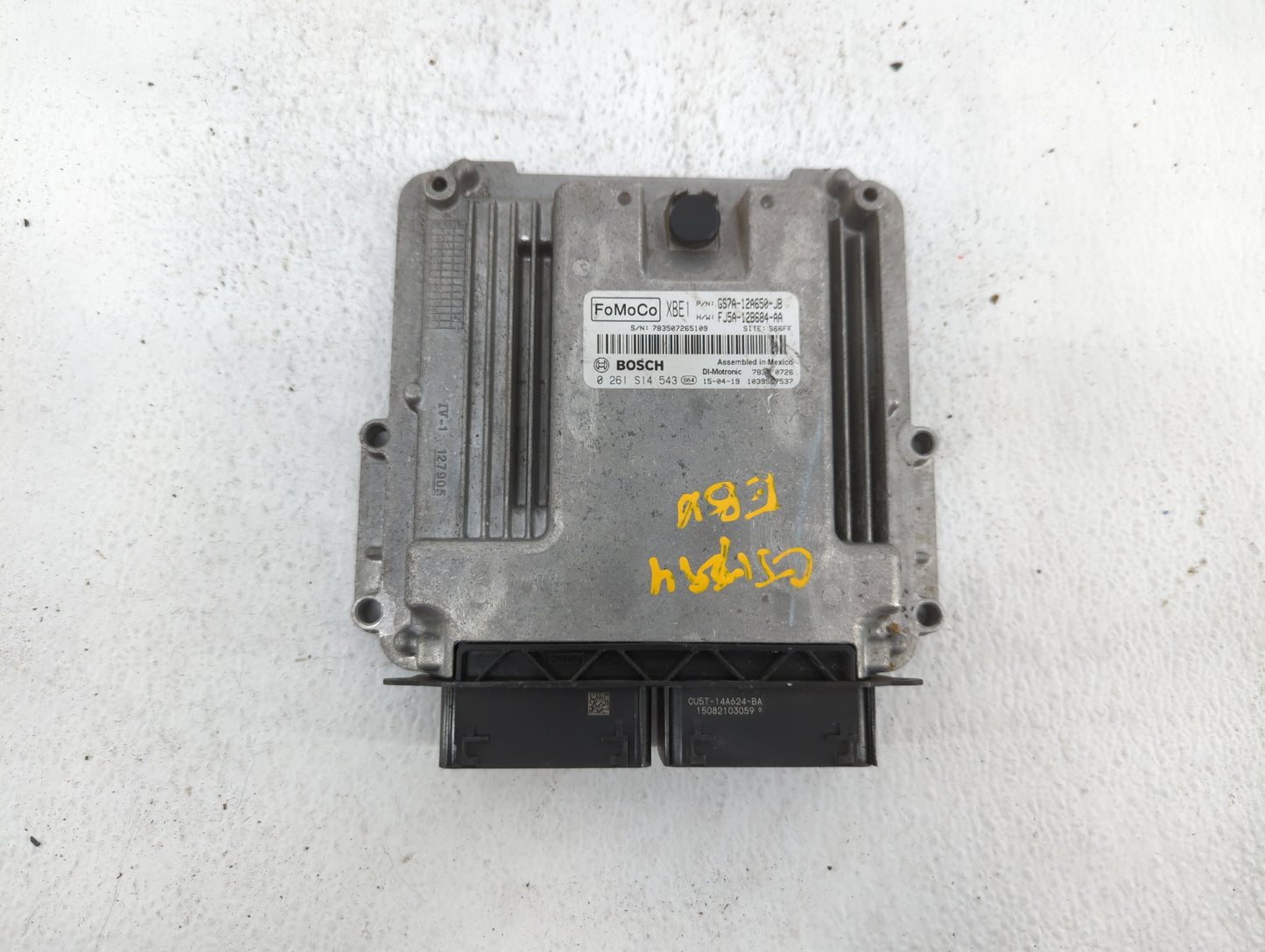 2016 Ford Fusion PCM Engine Control Computer ECU ECM PCU OEM P/N:GS7A-12A650-KC GS7A-12A650-KD, GS7A-12A560-HB Fits OEM Used