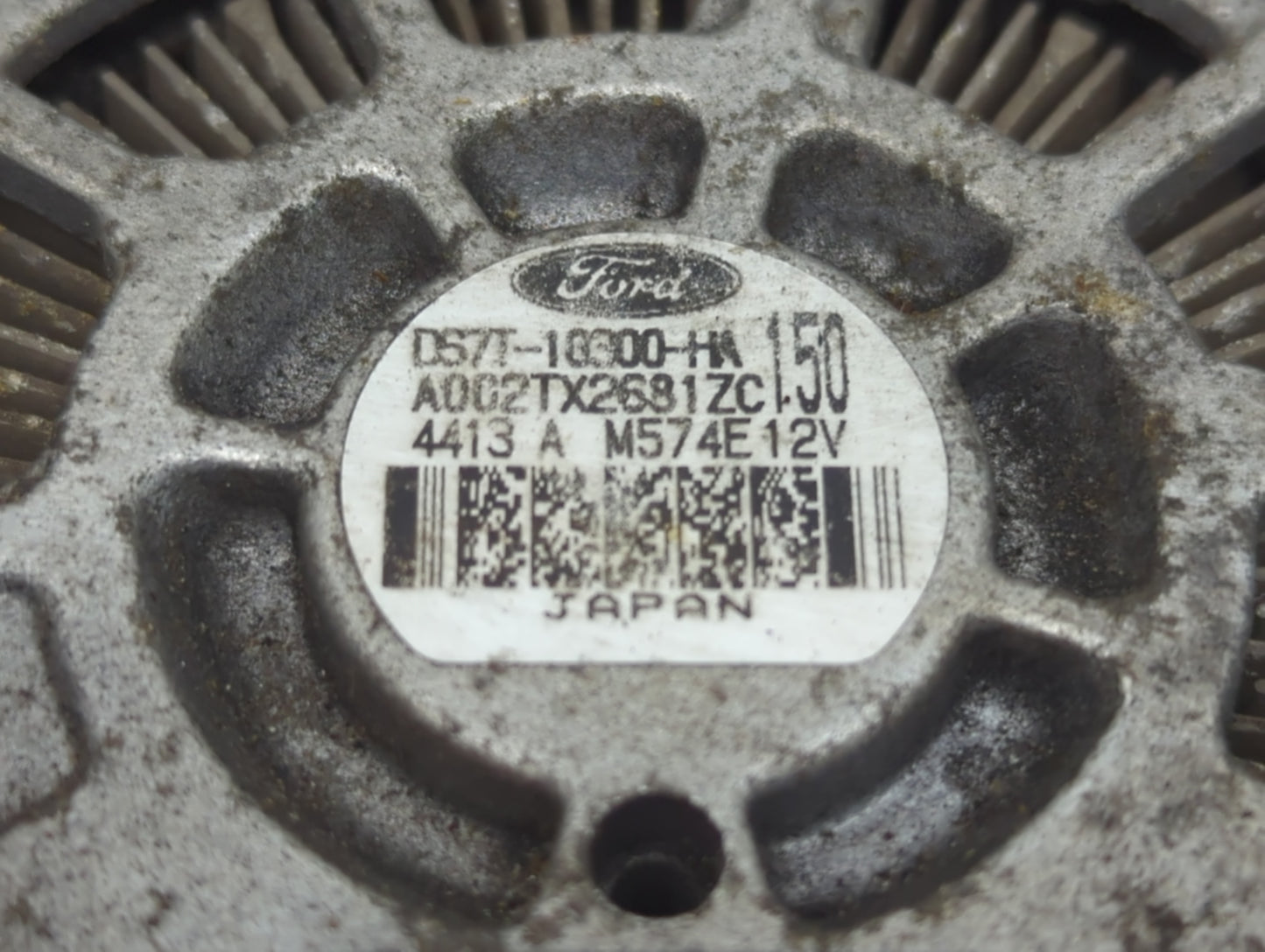 2013-2020 Ford Fusion Alternator Replacement Generator Charging Assembly Engine OEM P/N:DS7T-18300-HA Fits OEM Used Auto Par