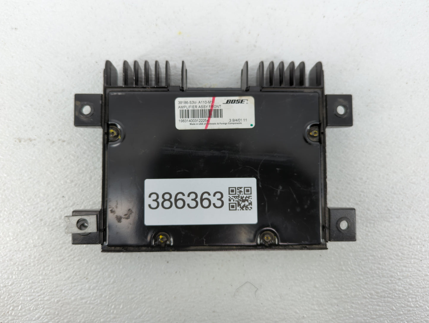 2016 Ford Fusion Radio AM FM Cd Player Receiver Replacement P/N:39186-S3V-A110-M1 Fits Fits 2001 2002 2003 2004 2005 2006 OE