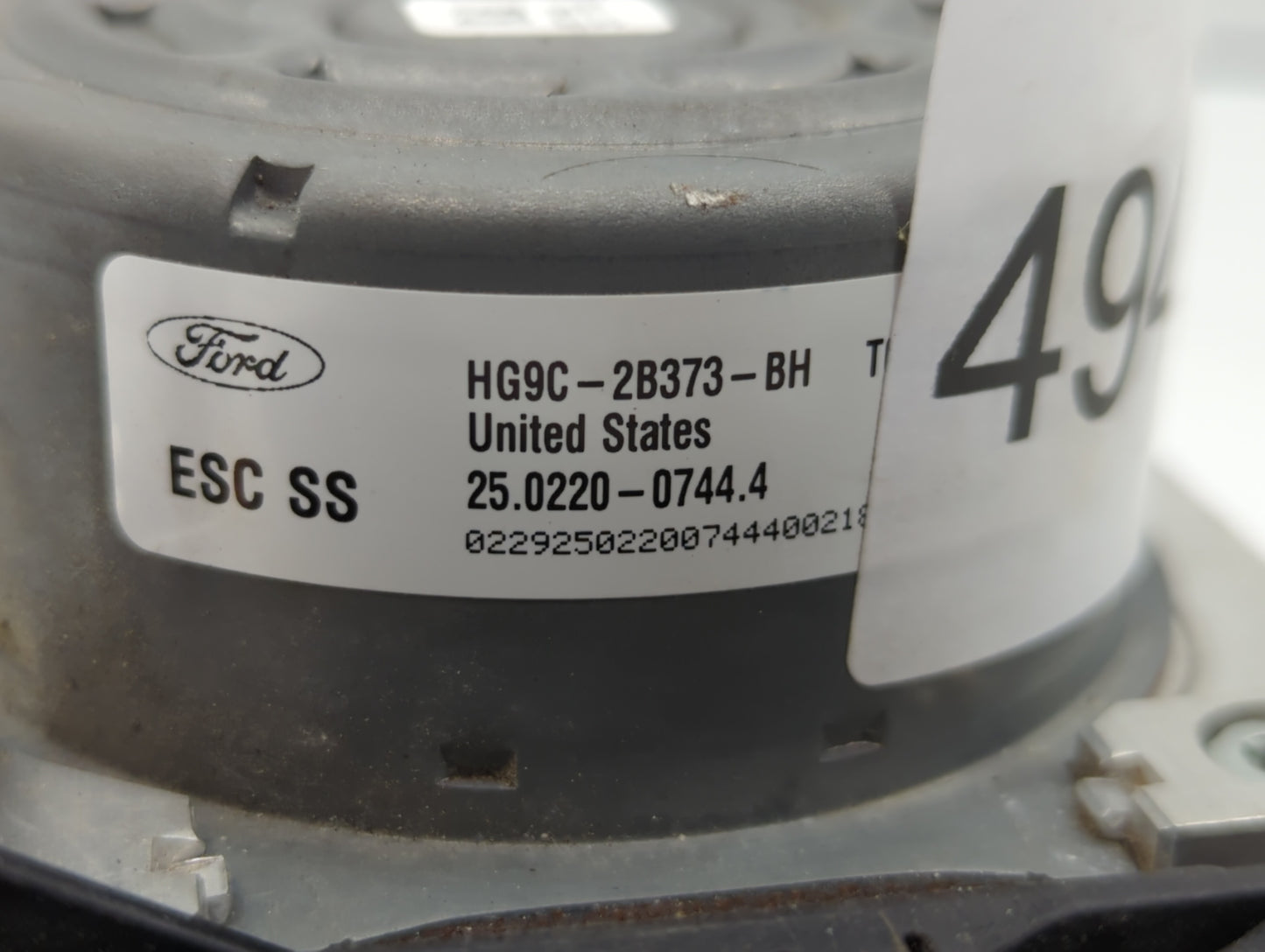 2014-2016 Ford Fusion ABS Pump Control Module Replacement P/N:HG9C-2B373-BH EG9C-2C405-DF Fits Fits 2014 2015 2016 OEM Used