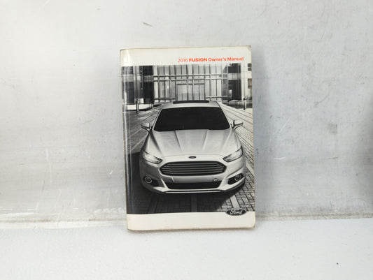 2016 Ford Fusion Owners Manual Book Guide OEM Used Auto Parts