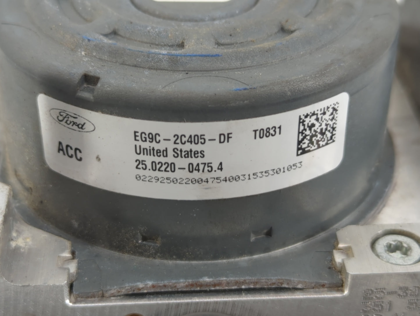 2014-2016 Ford Fusion ABS Pump Control Module Replacement P/N:EG9C-2C405-DF Fits Fits 2014 2015 2016 OEM Used Auto Parts - O