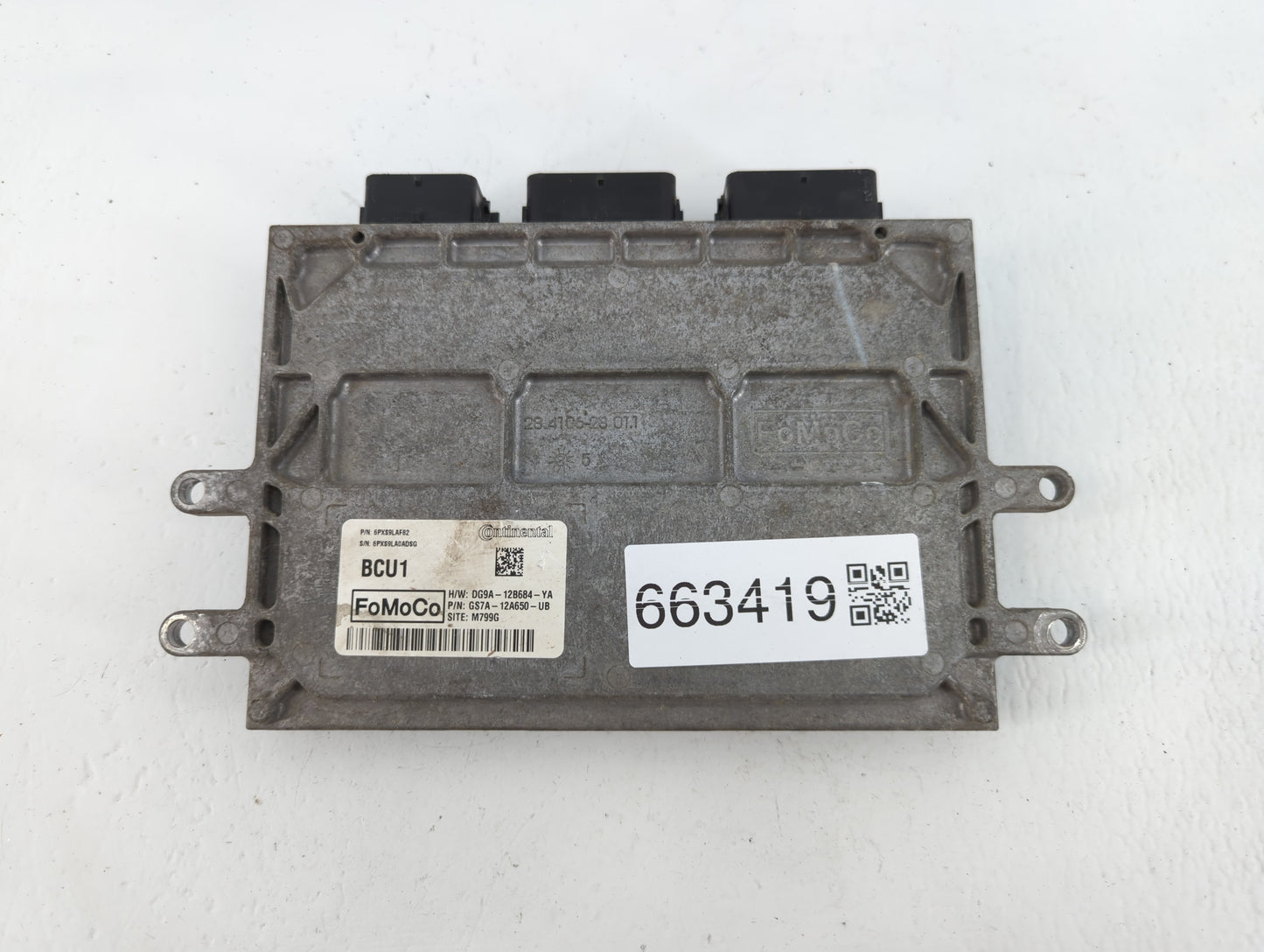 2014-2016 Ford Fusion PCM Engine Control Computer ECU ECM PCU OEM P/N:6PXS9LAF82 Fits Fits 2014 2015 2016 OEM Used Auto Part