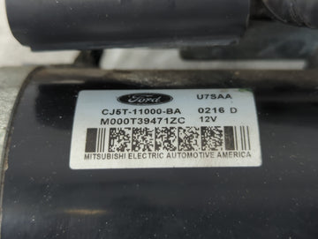 2013-2016 Ford Fusion Car Starter Motor Solenoid OEM P/N:M000T39471ZC CJ5T-11000-BA Fits Fits 2013 2014 2015 2016 OEM Used Auto Parts