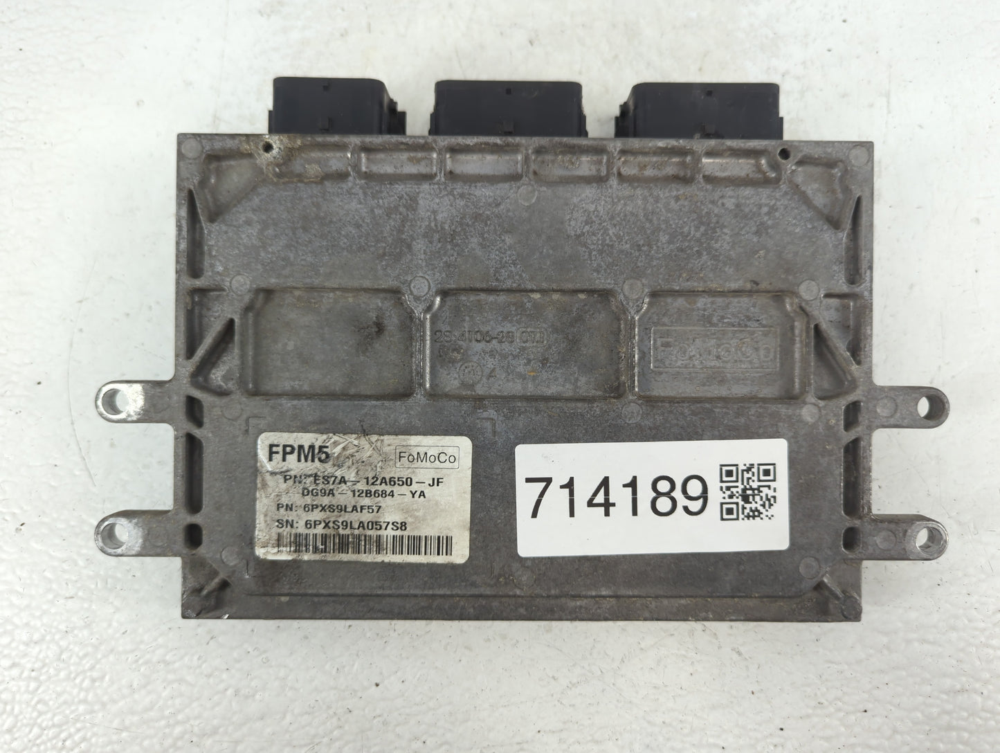 2014-2016 Ford Fusion PCM Engine Control Computer ECU ECM PCU OEM P/N:6PXS9LAF57 ES7A-12A650-JF Fits Fits 2014 2015 2016 OEM