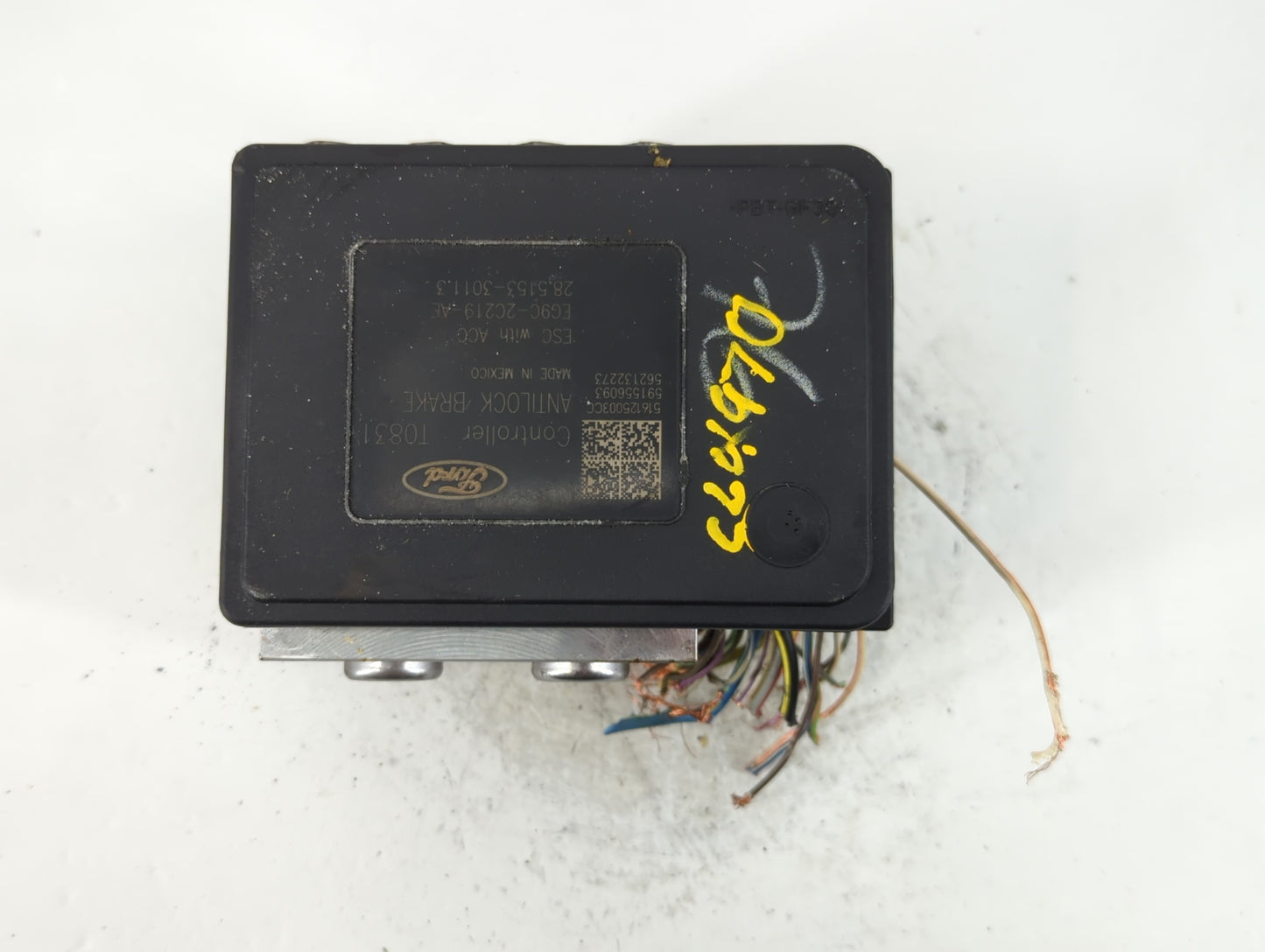 2014-2016 Ford Fusion ABS Pump Control Module Replacement P/N:EG9C-2C405-DF Fits Fits 2014 2015 2016 OEM Used Auto Parts - O