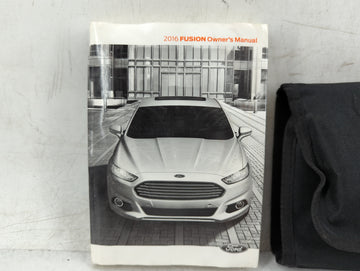2016 Ford Fusion Owners Manual Book Guide OEM Used Auto Parts