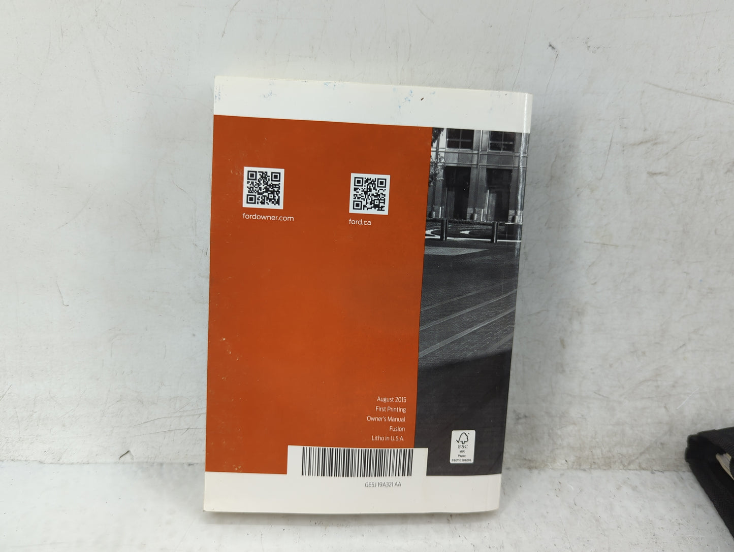 2016 Ford Fusion Owners Manual Book Guide OEM Used Auto Parts - Oemusedautoparts1.com