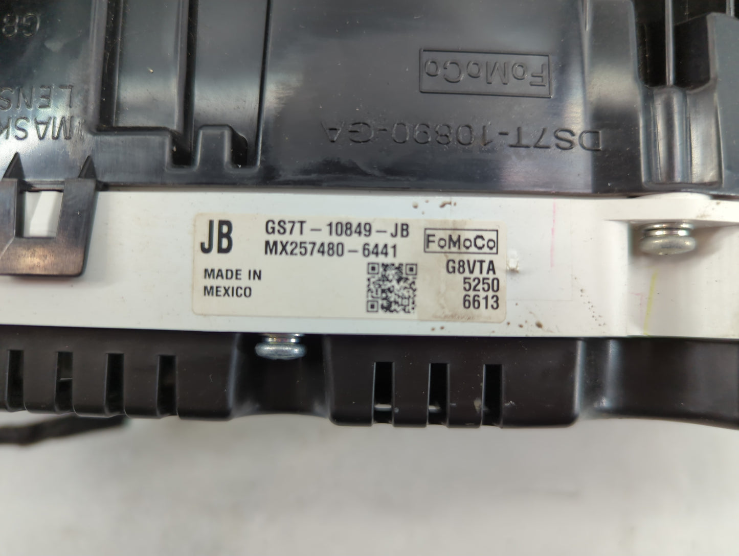 2016 Ford Fusion Instrument Cluster Speedometer Gauges P/N:GS7T-10849-JB Fits OEM Used Auto Parts - Oemusedautoparts1.com